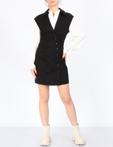 Rochie scurta Mango, negru