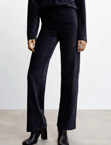 Pantaloni Mango, bleumarin