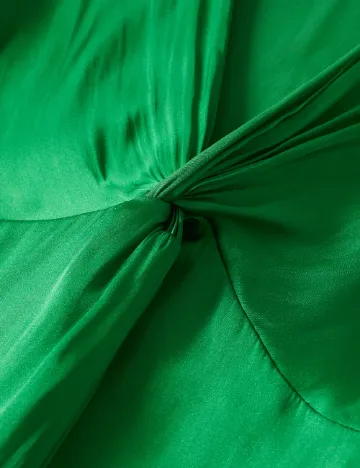 Rochie medie Mango, verde Verde