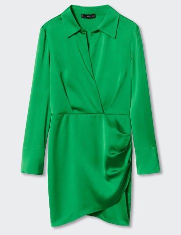 Rochie scurta Mango, verde