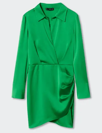 Rochie scurta Mango, verde