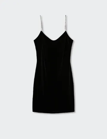 Rochie scurta Mango, negru