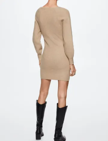 Rochie scurta Mango, maro