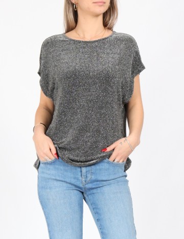 Tricou Only, argintiu
