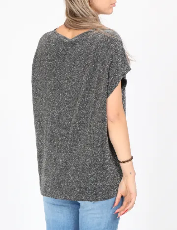 Tricou Only, argintiu