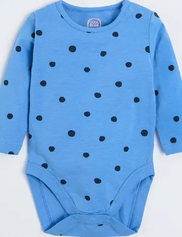 Set body 2 perechi Cool Club, alb/albastru Albastru