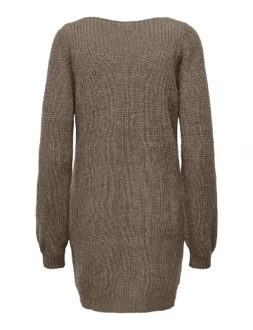 Rochie scurta Only, maro