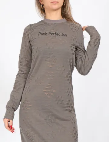 Rochie lunga Noisy May, gri