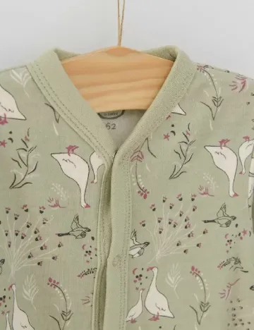 Set salopete 2 perechi Cool Club, roz/verde