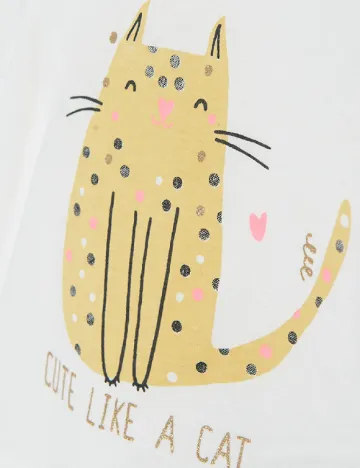 Tricou Cool Club, alb