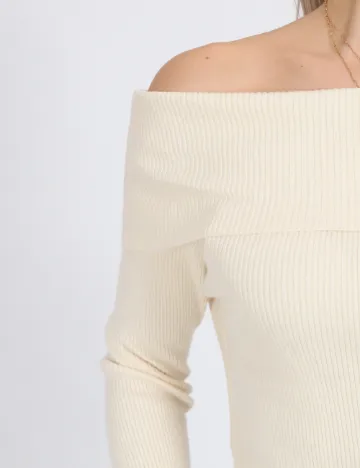 Bluza Noisy May, crem