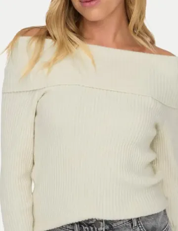 Bluza Only, ecru