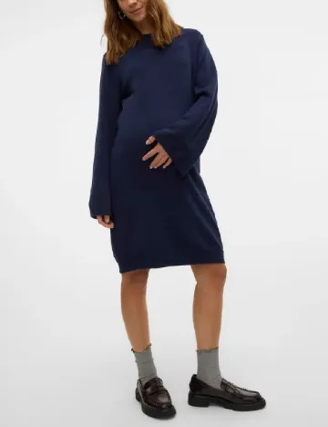 Rochie scurta Mamalicious, bleumarin