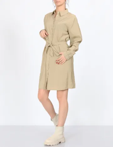 Rochie scurta Object, bej