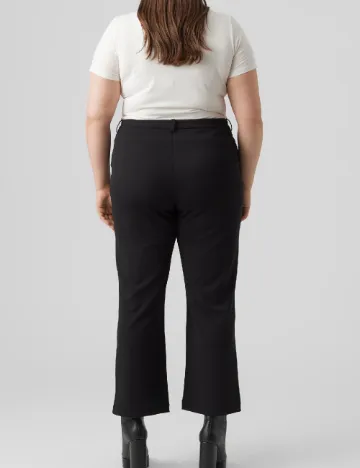 Pantaloni Vero Moda Curve, negru