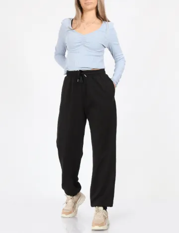 Pantaloni Only, negru