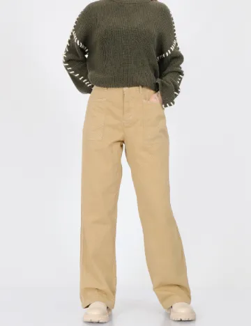 Pantaloni Object, verde