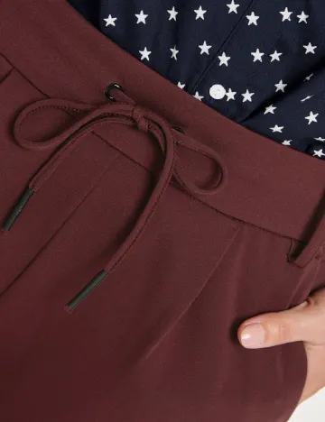 Pantaloni Only, visiniu