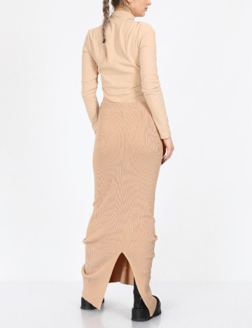 Fusta Vero Moda, maro deschis