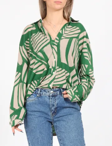 Camasa Jacqueline de Yong, verde
