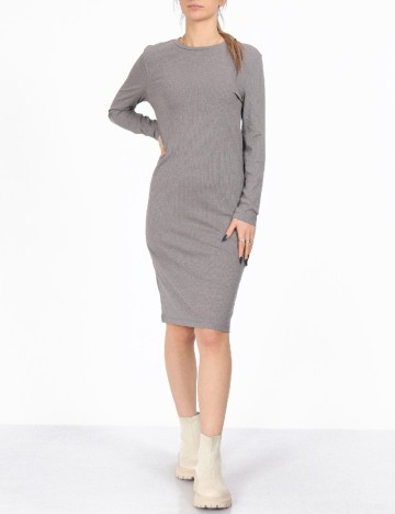 Rochie scurta Vero Moda, gri