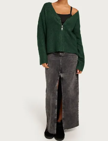 Cardigan Pieces, verde