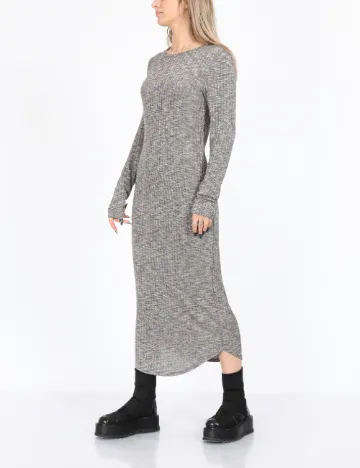 Rochie medie Jacqueline de Yong, gri