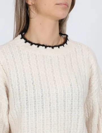 Pulover Vero Moda, alb