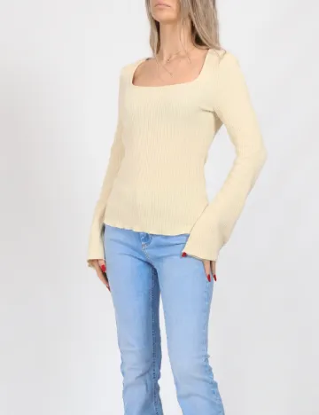 Bluza Vero Moda, ecru