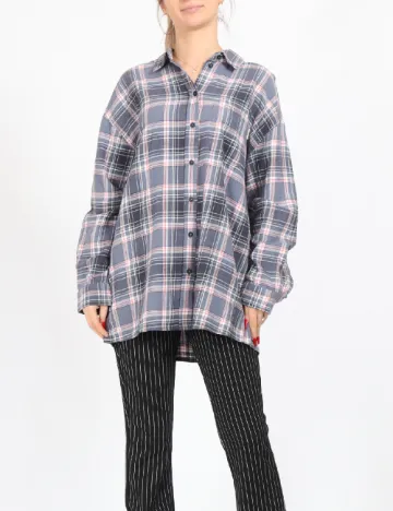 Camasa Oversize Only, albastru