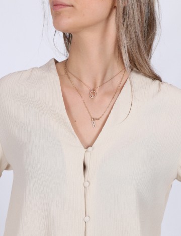 Camasa Vero Moda, crem