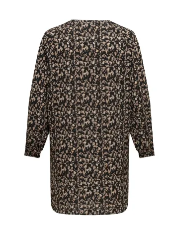 Rochie scurta Only Carmakoma, mix culori