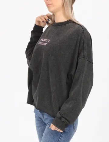Bluza Oversize Only, gri inchis