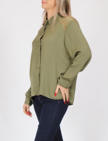 Camasa Jacqueline de Yong, verde