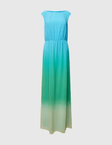 Rochie lunga Comma, mix culori