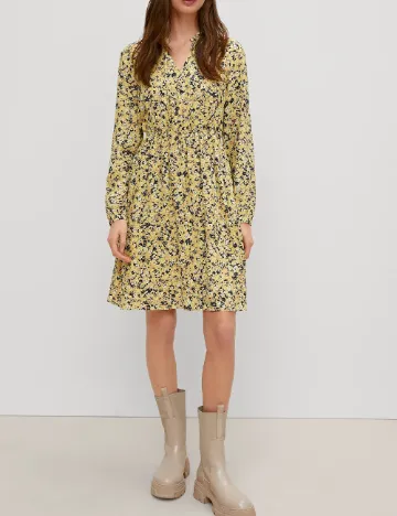 Rochie scurta Comma, galben