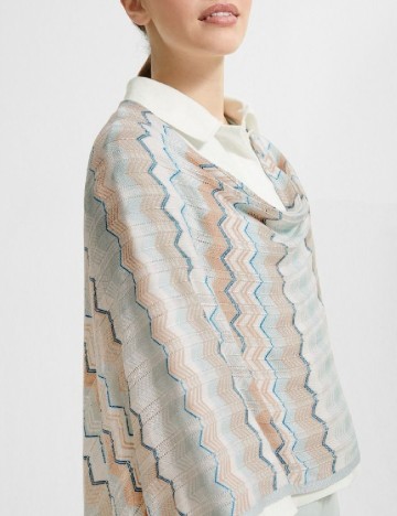 Poncho Comma, mix culori