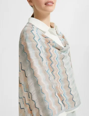 Poncho Comma, mix culori
