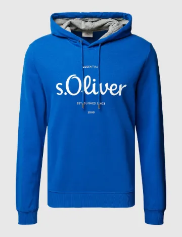Hanorac s.Oliver Plus Size Men, albastru