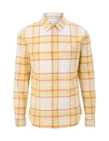 Camasa s.Oliver Plus Size Men, galben