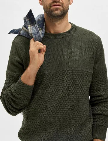 Bluza Selected, verde