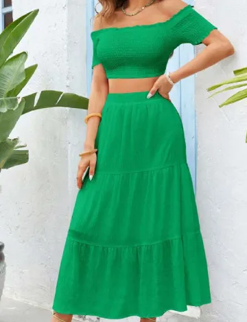 Compleu SHEIN, verde Verde