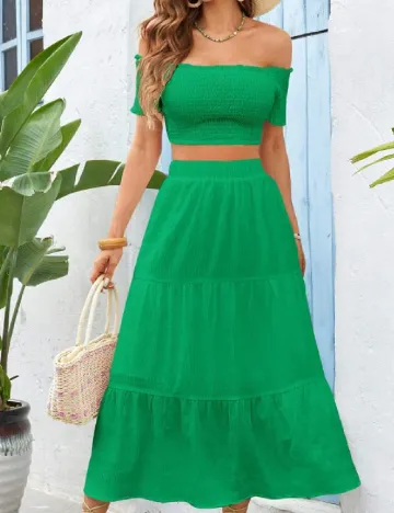 Compleu SHEIN, verde Verde