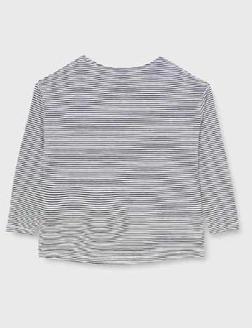 Bluza TRIANGLE, alb/negru