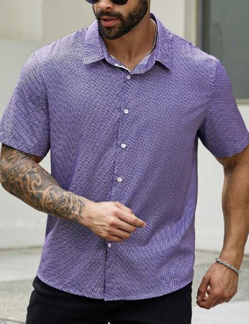 Camasa SHEIN Plus Size Men, mov