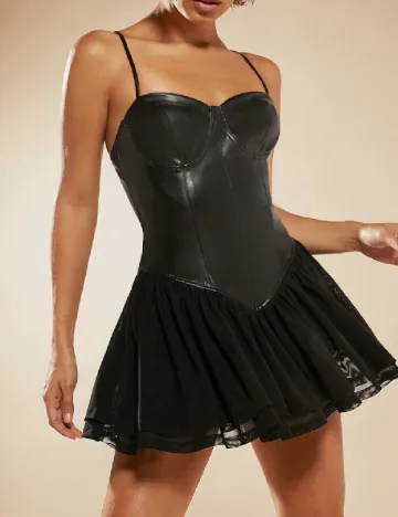 Rochie scurta SHEIN, negru Negru