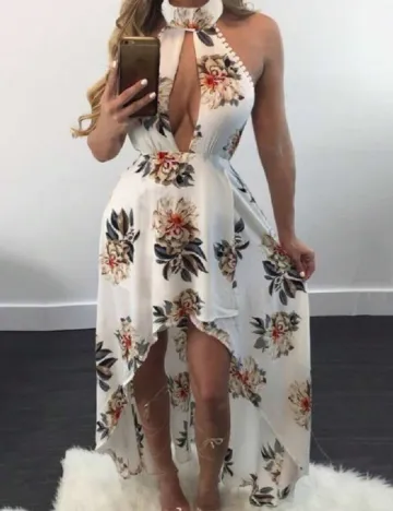 Rochie lunga SHEIN, alb