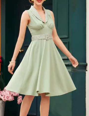 Rochie medie SHEIN, verde
