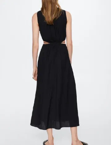 Rochie lunga Mango, negru Negru