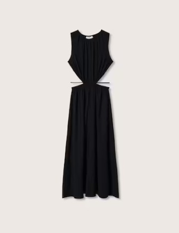 Rochie lunga Mango, negru